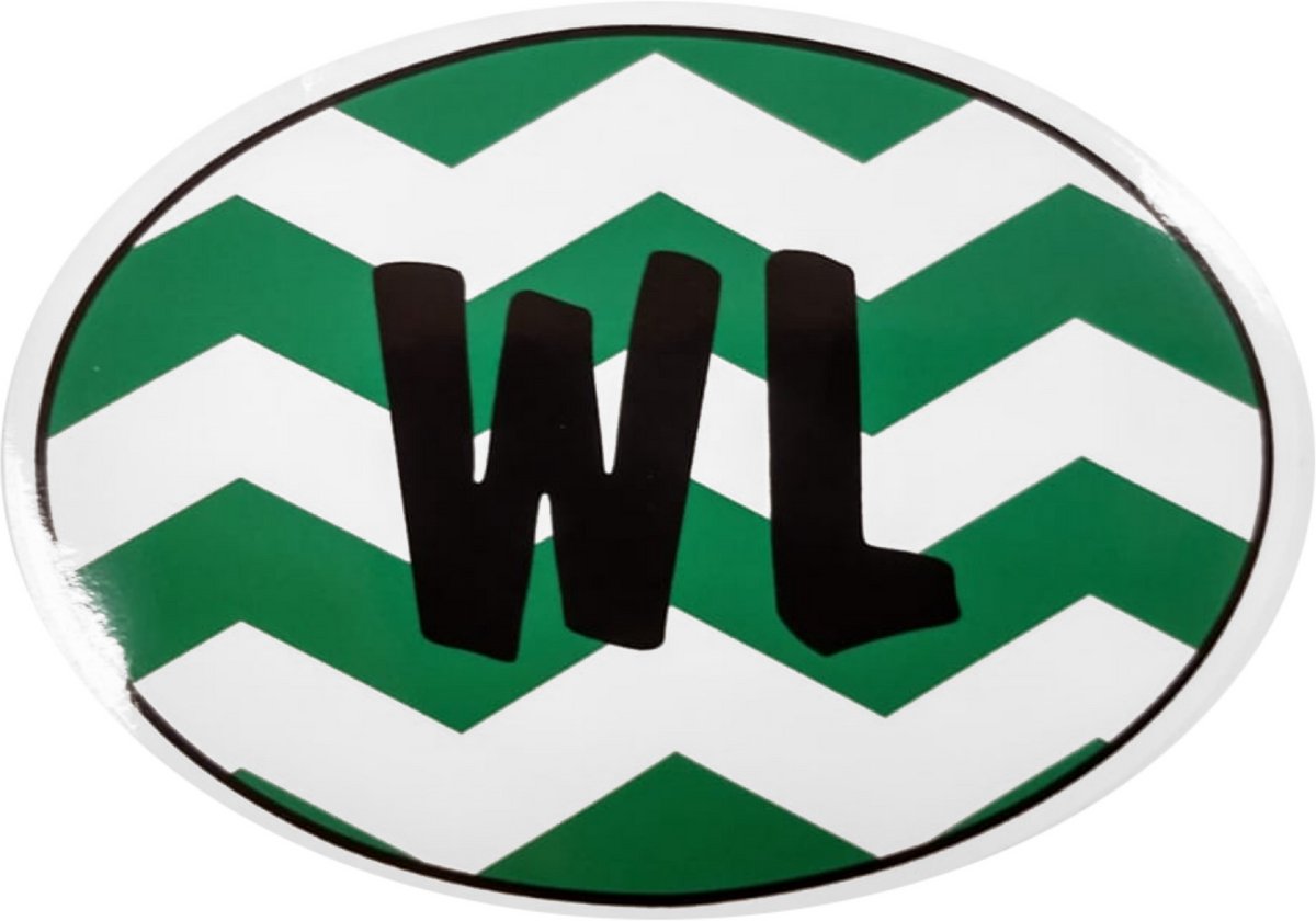 1234feest.nl Westland Sticker - Stevig en weerbestendig voor binnen en buiten