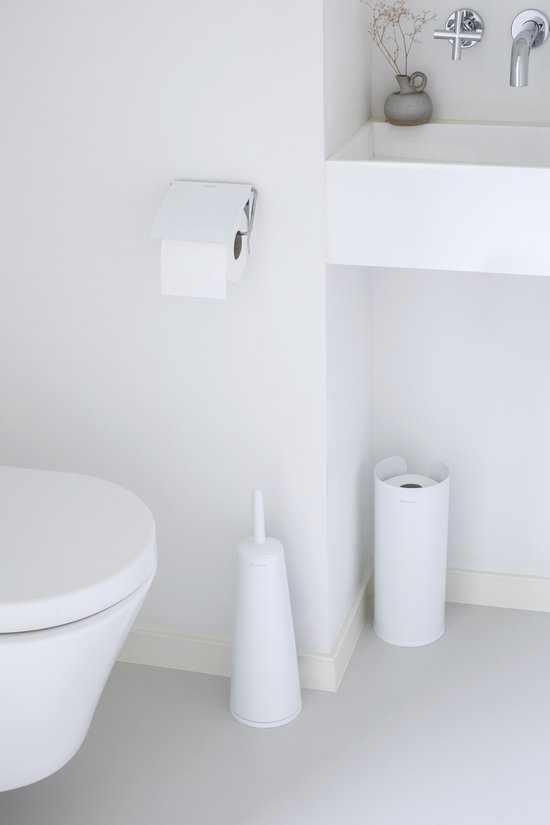 Brabantia ReNew porte-rouleau papier toilette - White