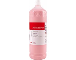 Plakkaatverf Heutink roze- flacon à 1000ml