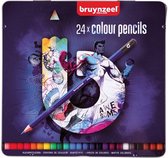 Bruynzeel Mxz blik 24 kleurpotloden
