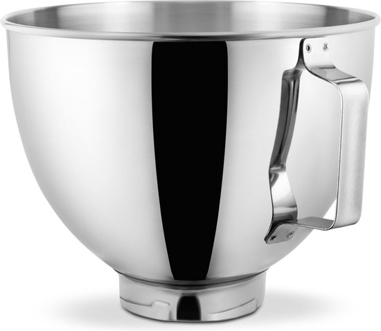 KitchenAid 5K45SBWH - Mengkom - 4,3 L - RVS — afbeelding 2