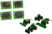 Boerderij voertuigen in doos 4 Assorti