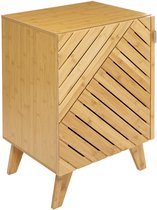 Five - Bamboe Modern Badkamerkast met modulaire Deur - Ideaal voor elke ruimte, groot of klein -