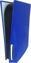 DrPhone DesignX - Faceplate - Behuizing - Geschikt voor Playstation 5 / PS5 DISK EDITION / Disc - Face Plate - Blauw