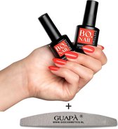 GUAPÀ® Gellak Oranje | Pink Gellak | Gel Nagellak | Gel Polish | Professionele Salon Kwaliteit | Orange Gel Polish 7 ml #107 Hot Stuff
