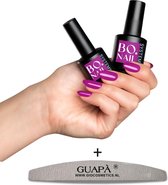 GUAPÀ® Gellak Paars | Pink Gellak | Gel Nagellak | Gel Polish | Professionele Salon Kwaliteit | Purple Gel Polish 7 ml #052 Magenta