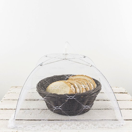 Voedsel paraplu 30x30cm - food cover 30x30x21cm - vliegenkap — afbeelding 2