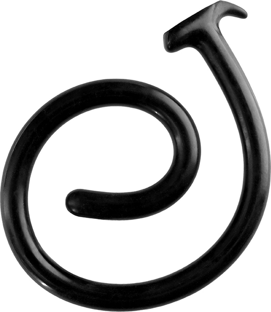 Ass Snake Dildo - 100 cm - Black