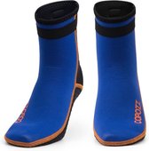 Waterschoenen - Antislip Watersokken - 3mm Neopreen Duiksokken - Ademend & Snel Drogend - Blauw - Maat L (41 - 42) - Zwemmen - Duiken - Surfen