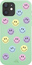 xoxo Wildhearts case voor iPhone 11 - Smiley Colors Green - iPhone Color Case