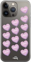 iPhone 13 Pro Max Case - XOXO Candy - xoxo Wildhearts Transparant Case