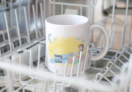 Tasse de Pâques joyeuses pâques lapin pilote | Cadeau de Pâques | Pâques | Décoration de Pâques | Décoration de Pasen | Cadeaux drôles | Tasse de café | Gobelet à café | Tasse à thé | Tasse de thé