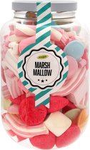 Woogie Marshmallows Mix - Hersluitbare Pot -  6 x 730gr