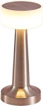 Frobin Tafellamp - Draadloos - Dimbaar - Industrieel - Warm Wit - Oplaadbaar