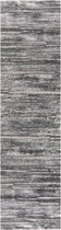 Magic Floor - Tapijt Gabardin - Vloerkleed - Antraciet - Polyester - (300x80cm)