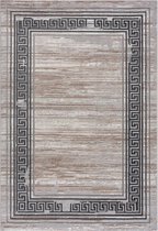 Magic Floor - Tapijt - Woonkamer - Vloerkleed Gabardin 11892 - Grijs - Polyester - (150x80cm)