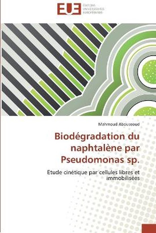 Biodégradation du naphtalène par Pseudomonas sp. - cover