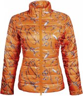HKM Stepped Jacket Print Sommer Allure oranje
