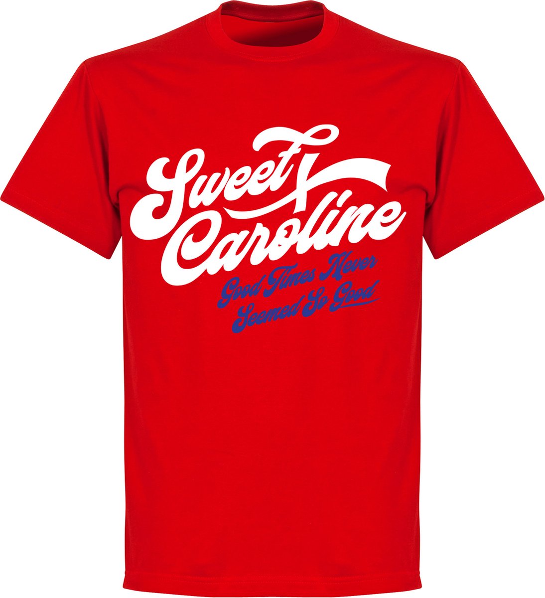 1094x1200.jpg Sweet Caroline T-shirt - Rood - M - Afbeelding 1