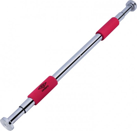 ELANI Optrekstang voor wandmontage, 115-140 cm, zonder boren, met veilige grip en waterpas, pull-up bar hal, optrekstang plafond & rekstang binnen, pull-up bar voor pull-ups