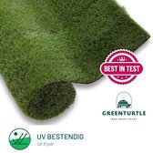 Bol.com Green Turtle Premium Kunstgras - Grastapijt - 100x400cm - 26mm - CENTRAL PARK/STANLEY PARK - Artificieel Gras - Grastapi... aanbieding