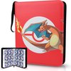 Afbeelding van het spelletje Happygoodies® Stoere Pokémon Verzamelmap voor 396 Kaarten – Charizard - 396 kaarten