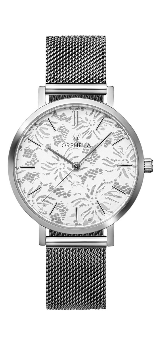 Orphelia Lace OR12803 Horloge - Staal - Zilverkleurig - Ø 36 mm