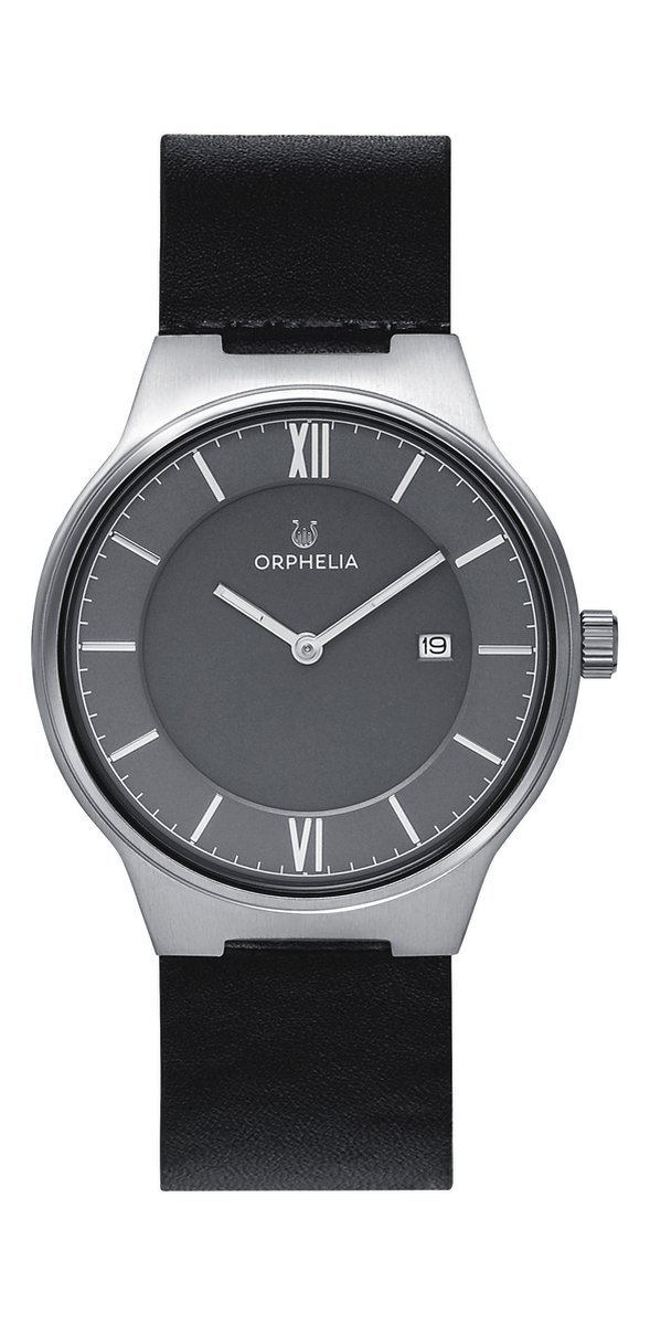 Orphelia Serendipity OR61803 Horloge - Leer - Zwart - Ø 40 mm