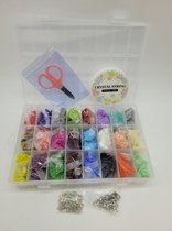 DIY Sieraden maken - Kralen Set - Rocailles - 24 Kleuren - 2 mm