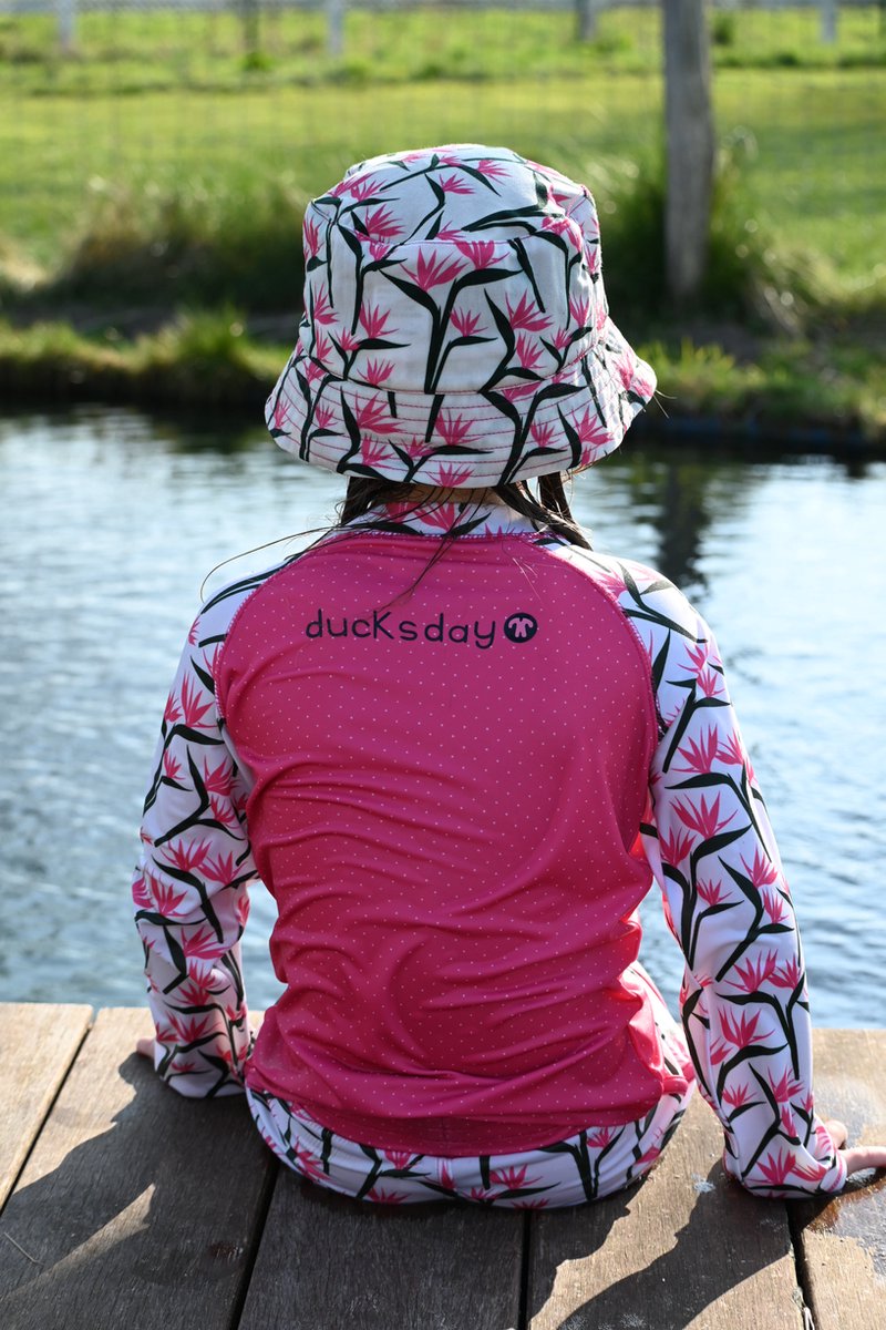 Ducksday - UV Zwemshirt - lange mouw - voor kinderen meisje - Coco — afbeelding 5