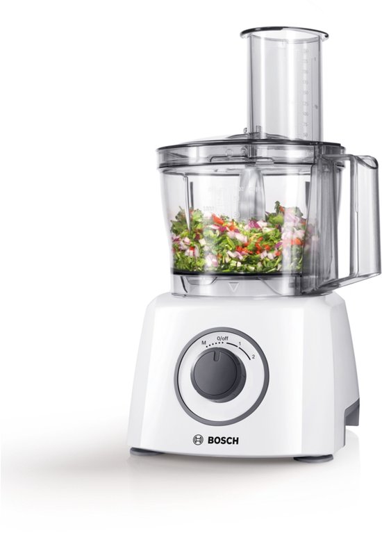Bosch MCM3110W - Keukenmachine - Foodprocessor - 800 W. - 2,3l - Wit van Bosch — afbeelding 5
