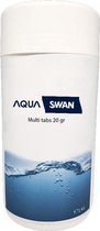 BESTSELLER | Aquaswan Multitabs 5 in 1 chloortabletten 20 gram + 2 Gratis S1 Filters | Anti Alg (algenreiniging) | Vlokmiddel (vlokkingsmiddel) | Vlokker (vlokkerverbinding) | pH w