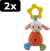 2x LITTLE NIPPERS LAUGH LAMB 21CM