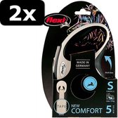 2x FLEXI NEW COMFORT TAPE ZWART S 5MT