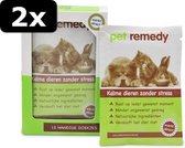 2x PET REMEDY KALMERENDE DOEKJES 12ST