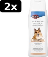 2x SHAMPOO HOND LANGHARIG 1LTR