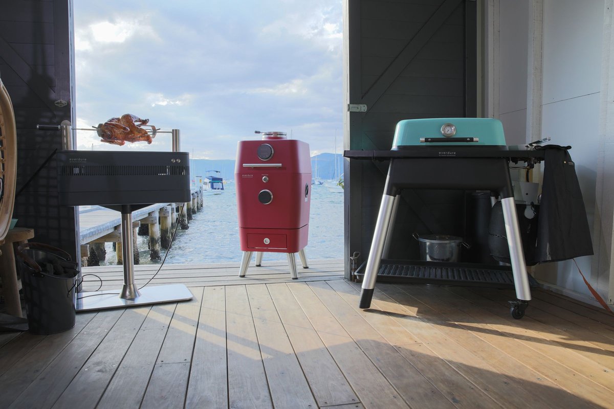 Everdure Furnace - Barbecue au gaz - Bleu