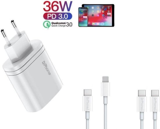 1X Chargeur Usb-C 2A, 5V - Prise Secteur & Câble 1M Compatible Avec  Smartphone & Tablette Apple Ipad Air Pro