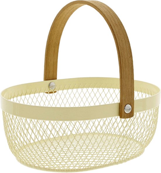 Paasmand - Ovaal - 20 x 15 x 7 cm - Beige