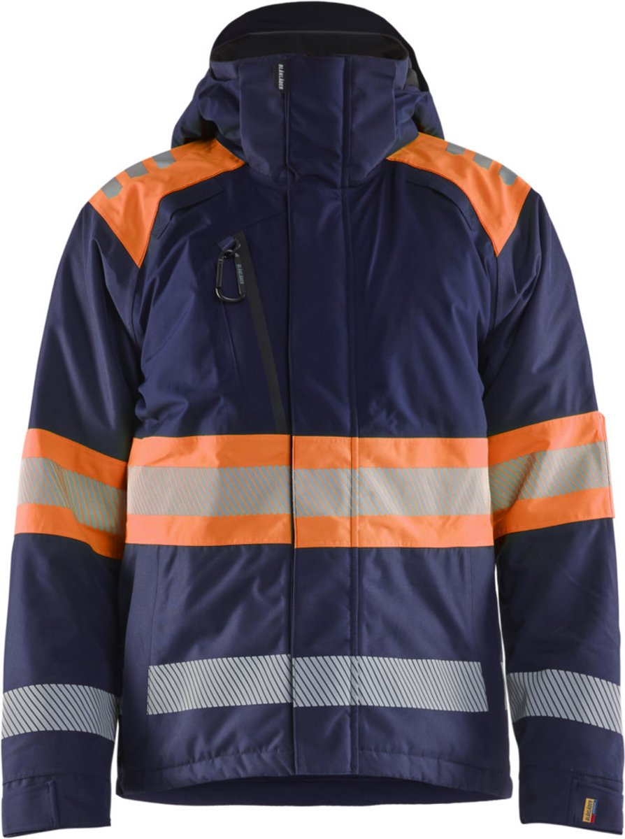 Blaklader 4480-1977 Winterjas High Vis Marineblauw