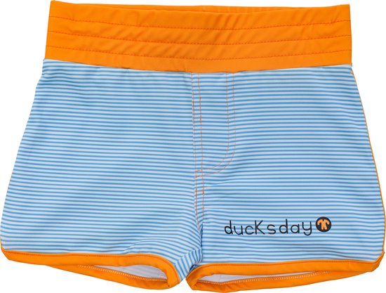 Ducksday - UV Zwembroek - voor kinderen meisje - UPF50+ - True blue - 110/116