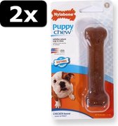 2x NYLABONE PUPPY CHEW CHICKEN <11KG