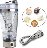 SAWAKE Elektrische Shakebekers - Protein Shakers - Draagbare E-shaker - Eiwitshaker - met USB kabel - voor proteïnepoeder, melk, suiker, koffie en andere poeders