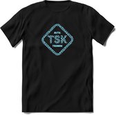 TSK Studio Shirt |Licht Blauw | T-Shirt Heren / Dames | Original & vintage | Sport Shirt Cadeau | Maat M