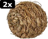 2x GRASBAL MET BEL 10X10X10CM