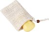 3x Sisal Zeepzakje voordeelverpakking - Herbruikbaar - Shampoobar zakje - Zeepbar zakje - Huidverzorging - 100%natuurlijk sisal zeepzakje