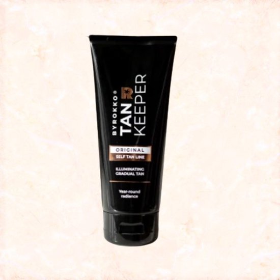 BYROKKO - Tan Keeper - Nieuwste product - Body lotion met een teint - Bruine huid - Bruiningscreme - Body lotion - Lichaamscremé -  zelfbruining - zomergloed