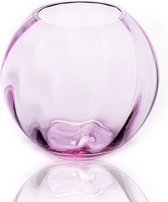 Anna von Lipa - Swirl Globe vaas 18cm lilla - Vazen