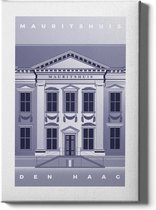 Walljar - Mauritshuis - Muurdecoratie - Poster