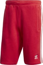 adidas Originals 3-Stripe Short korte broek Mannen rood 2XL